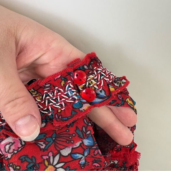 Anthropologie Ranna Gill Wyatt Smocked Blouse - Picture 8 of 8